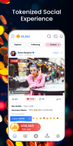 اسکرین شات 2 برنامه Uhive: AI-Powered Social