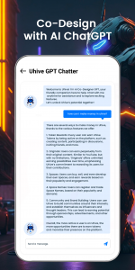 اسکرین شات 7 برنامه Uhive: AI-Powered Social