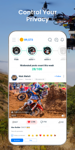 اسکرین شات 8 برنامه Uhive: AI-Powered Social