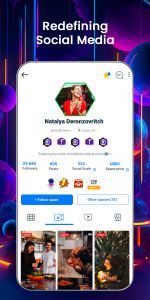 اسکرین شات 4 برنامه Uhive: AI-Powered Social