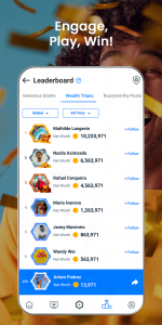 اسکرین شات 3 برنامه Uhive: AI-Powered Social