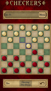 اسکرین شات 1 بازی Checkers