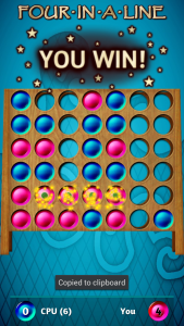 اسکرین شات 4 بازی Four In A Line