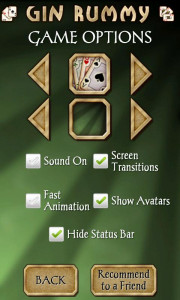 اسکرین شات 4 بازی Gin Rummy