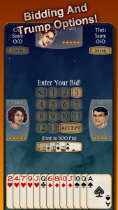 اسکرین شات بازی Spades 5