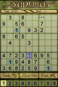 اسکرین شات بازی Sudoku 6