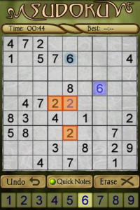 اسکرین شات 2 بازی Sudoku