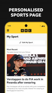 اسکرین شات برنامه BBC Sport - News & Live Scores 7