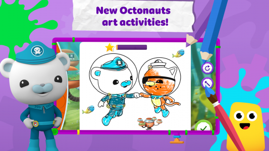 اسکرین شات بازی CBeebies Get Creative: Paint 1