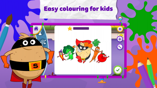 اسکرین شات بازی CBeebies Get Creative: Paint 3