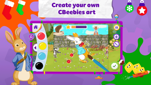 اسکرین شات 4 بازی CBeebies Get Creative: Paint