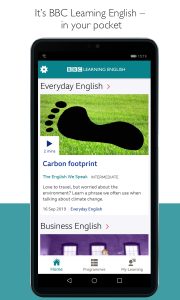 اسکرین شات برنامه BBC Learning English 1