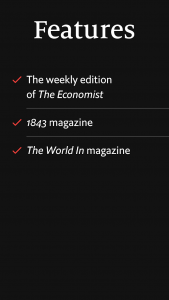 اسکرین شات برنامه The Economist (Legacy) 5