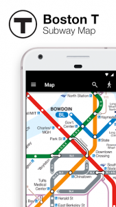 اسکرین شات برنامه Boston T - MBTA Subway Map and Route Planner 1