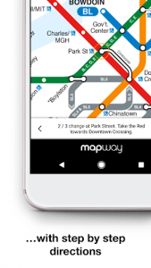 اسکرین شات برنامه Boston T - MBTA Subway Map and Route Planner 3