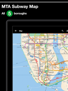 اسکرین شات برنامه New York Subway – Official MTA map of NYC 7
