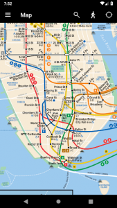 اسکرین شات برنامه New York Subway – Official MTA map of NYC 6