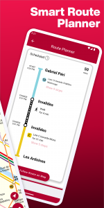 اسکرین شات برنامه Paris Metro – Map and Routes 2
