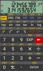 اسکرین شات برنامه RealCalc Scientific Calculator 2