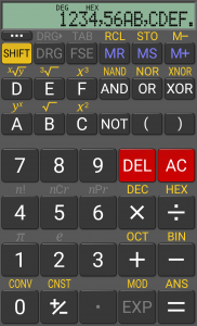 اسکرین شات برنامه RealCalc Scientific Calculator 3