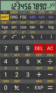 اسکرین شات برنامه RealCalc Scientific Calculator 1