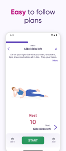 اسکرین شات برنامه 5 Minute Pilates 5