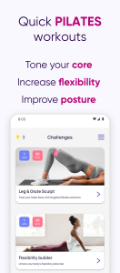 اسکرین شات برنامه 5 Minute Pilates 1