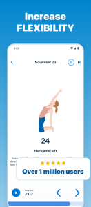 اسکرین شات برنامه 5 Minute Yoga 4