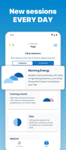 اسکرین شات برنامه 5 Minute Yoga 5