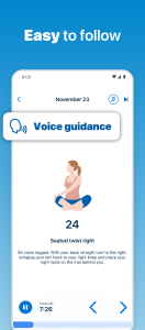 اسکرین شات 6 برنامه 5 Minute Yoga