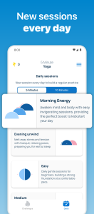 اسکرین شات 5 برنامه 5 Minute Yoga