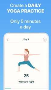 اسکرین شات برنامه 5 Minute Yoga 1