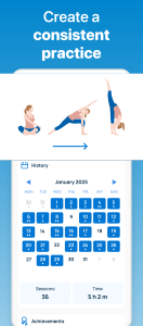 اسکرین شات 3 برنامه 5 Minute Yoga