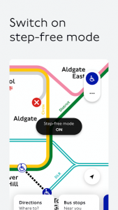 اسکرین شات برنامه TfL Go: Live Tube, Bus & Rail 2