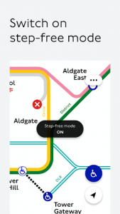 اسکرین شات برنامه TfL Go: Live Tube, Bus & Rail 8