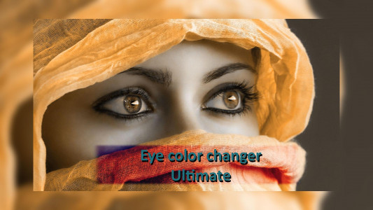 اسکرین شات برنامه Hair And Eye Color Changer Ult 5