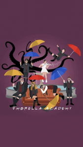 اسکرین شات برنامه Wallpapers Umbrella Academy 8