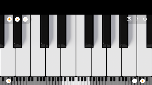 اسکرین شات برنامه Mini Piano Lite 1