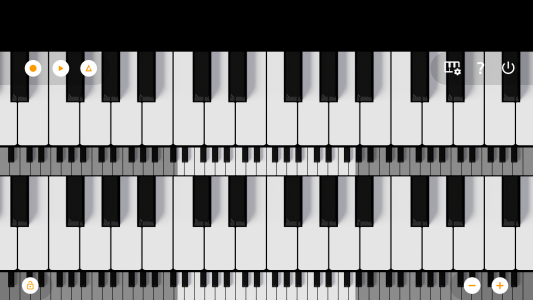 اسکرین شات 8 برنامه Mini Piano Lite