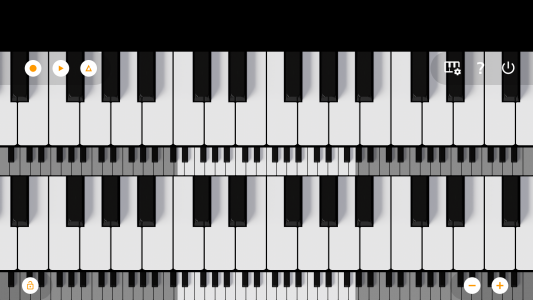 اسکرین شات برنامه Mini Piano Lite 8