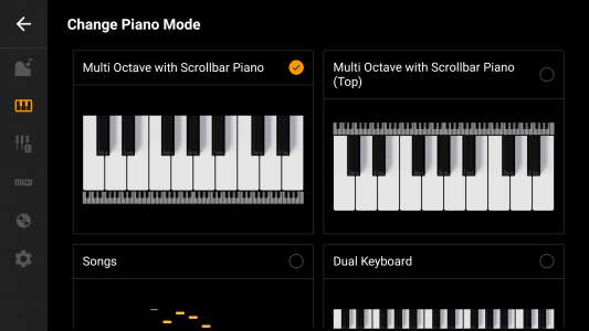 اسکرین شات برنامه Mini Piano Lite 7