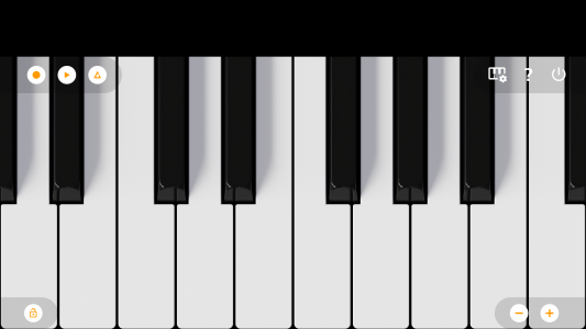 اسکرین شات برنامه Mini Piano Lite 8