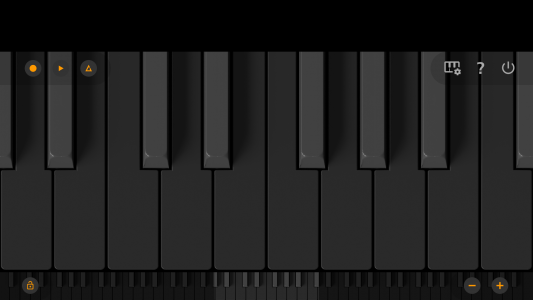 اسکرین شات برنامه Mini Piano Lite 2