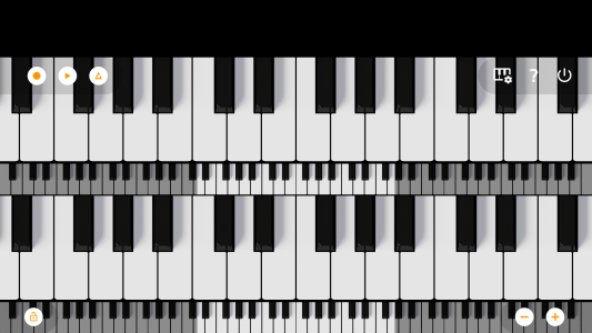 اسکرین شات برنامه Mini Piano Lite 7