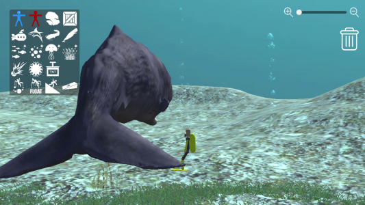 اسکرین شات بازی Underwater Ragdoll People Playground 3D 1