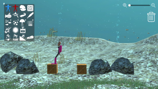 اسکرین شات بازی Underwater Ragdoll People Playground 3D 7