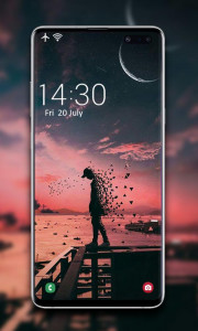 اسکرین شات 4 برنامه Unhappy wallpapers