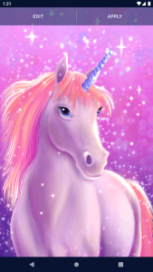 اسکرین شات 7 برنامه Unicorn Fantasy Live Wallpaper