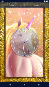 اسکرین شات 3 برنامه Unicorn Fantasy Live Wallpaper