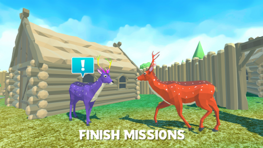 اسکرین شات بازی Deer Simulator: Animal Family 3D 2